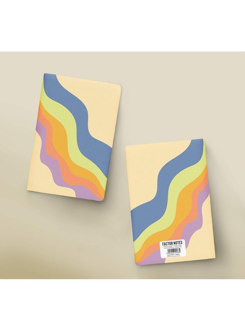 FACTOR NOTES - A5 Size Plain Notebook 100gsm Thickness 144 Pages - Image 1