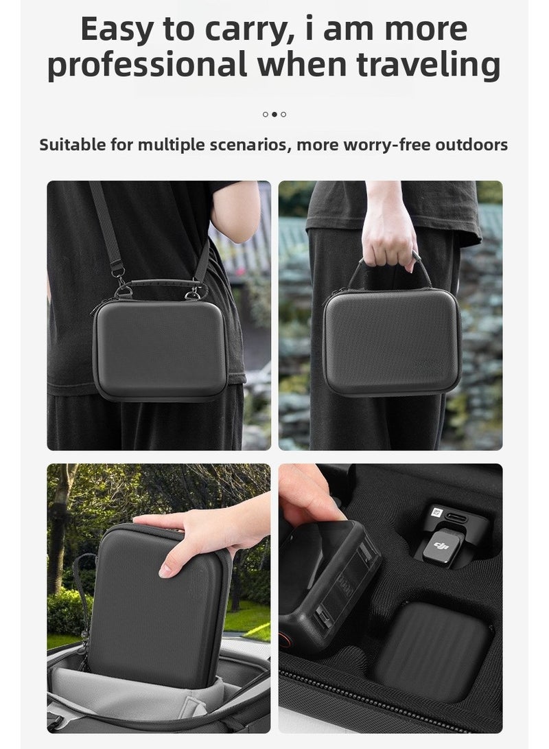 حقيبة حمل لكاميرا الحركة For DJI NANO، حقيبة تخزين شاملة محمولة مع حزام كتف - Image 3