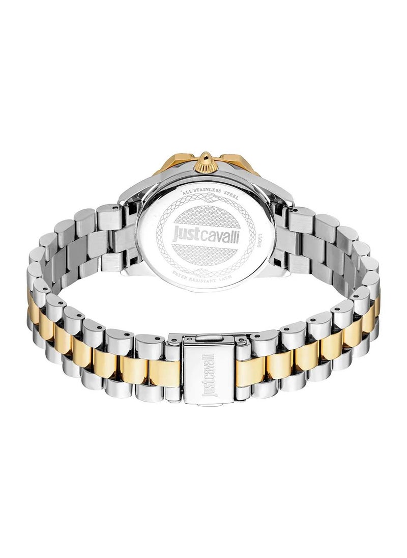 Just Cavalli - Women's Analog Round Shape Stainless Steel Wrist Watch JC1L095M0385 - 32 Mm - Image 1