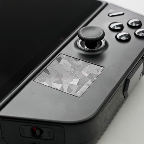 Luck&Link Touchpad Protector for Legion Go, Touch Pads Protective Skin Texture Sticker for Legion Go Touch Trackpads, High end Textured Skin (Broken Diamonds - Black, Legion Go) - Image 1