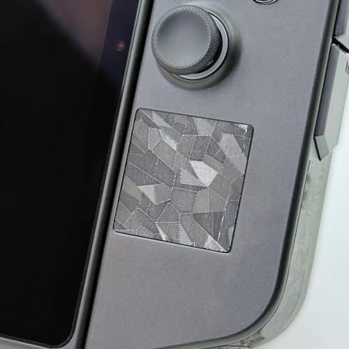 Luck&Link Touchpad Protector for Legion Go, Touch Pads Protective Skin Texture Sticker for Legion Go Touch Trackpads, High end Textured Skin (Broken Diamonds - Black, Legion Go) - Image 2