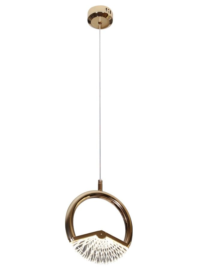 Best Power Modern Single Round Chandelier 6880-1 LED Pendant Lights Indoor Lighting Hanging Lamp For With Three Lighting Levels ideal choice for living rooms, dining areas, or bedrooms - Image 3