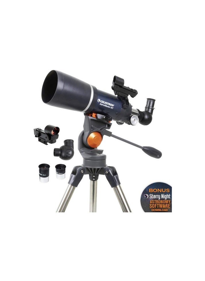 Celestron Celestron AstroMaster 80AZS 80mm Refractor Telescope  - Image 1