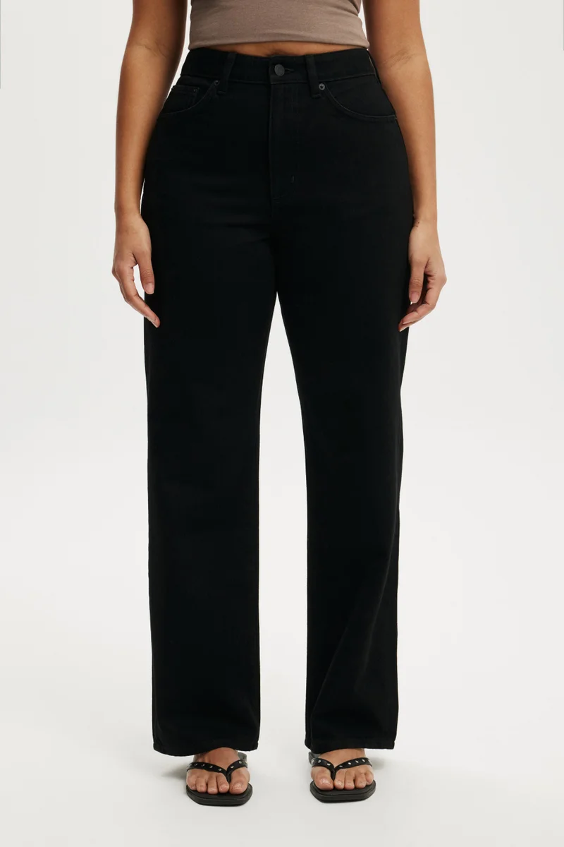 Cotton On  CURVY 91 STRAIGHT JEAN for Women | Best Price UAE