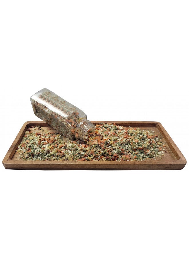 Vegetable Soup Blend Dried Dehydrated Vegetable Flakes 10 oz Reclosable Bottle To Make Ramen Noodle Soup