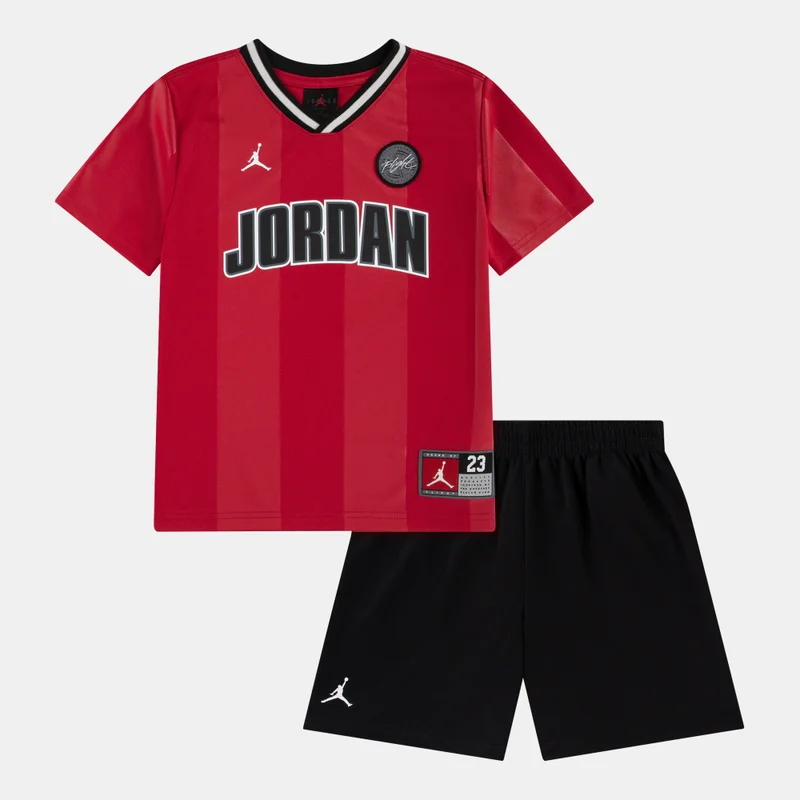 Jordan Kids' Sports Mesh Jersey and Shorts Set