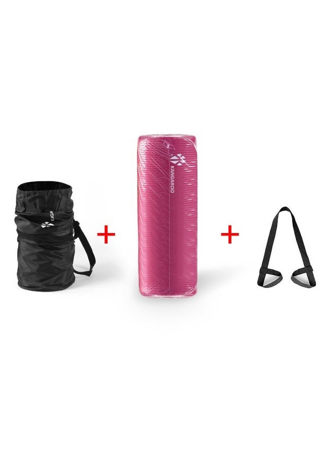 Exercise mat with comprehensive resistance bands set