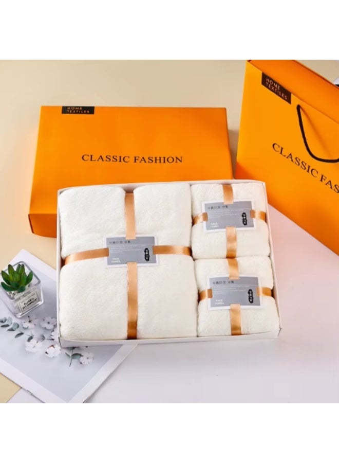 3-Piece Ultra-Soft & Quick-Dry Towel Set – Premium Plush Cotton for Everyday Luxury - Image 1