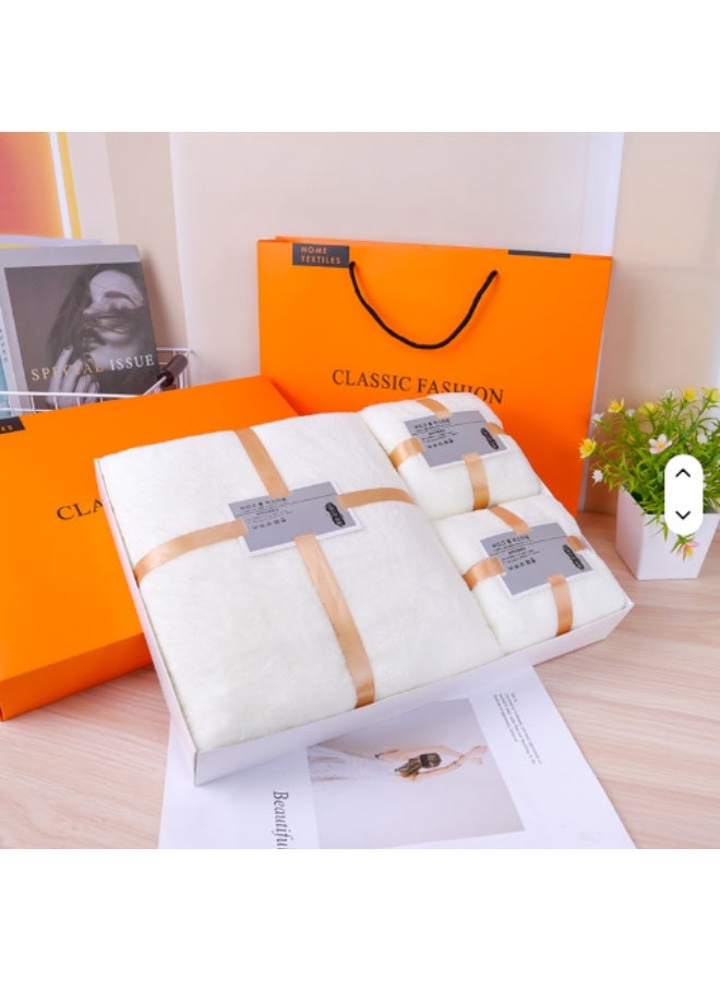 3-Piece Ultra-Soft & Quick-Dry Towel Set – Premium Plush Cotton for Everyday Luxury - Image 2