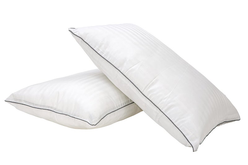 PAPAYA Bed Pillows for Sleeping- Standard Size, Set of 2, Cooling Hotel Quality with Premium Soft Microfiber Fill for Back, Stomach or Side Sleepers - Size 17"x27" - Image 1