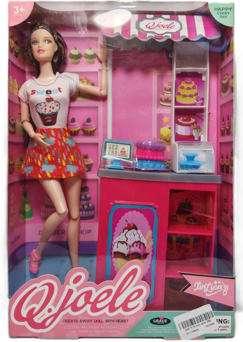 3 اي دمية إكسسوارات متنوعة للبنات 11.5 بوصة (AST368)