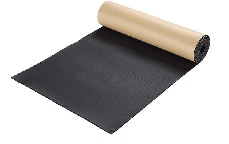 NATGAI Sponge Neoprene with Adhesive Foam Rubber Sheet 1/8” Thick X 12” Wide X 54” Long, Cut to Multiple Dimensions and Lengths - DIY, Gaskets, Cosplay, Costume, Crafts - Image 1