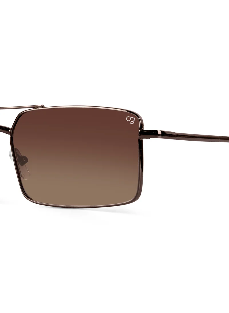 ووجلز UV Protection Rectangle Sunglasses| Men & Women