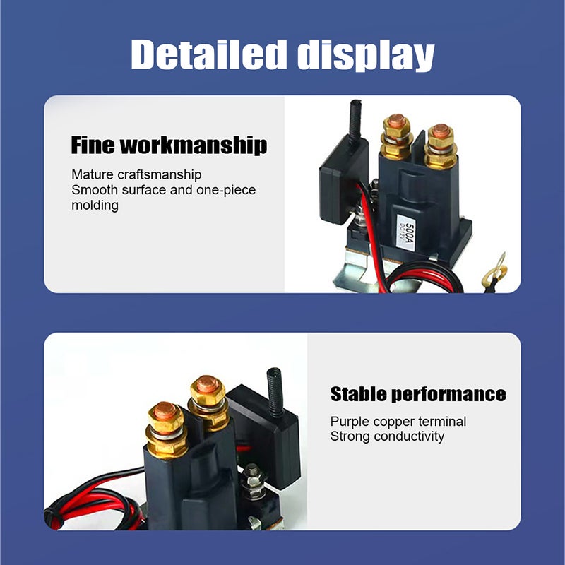 Remote Battery Isolation Switch Leak Proof 12V/24V 500A Main Battery Disconnect Switch Remote Control for Car Truck Auto Accessories - Image 4