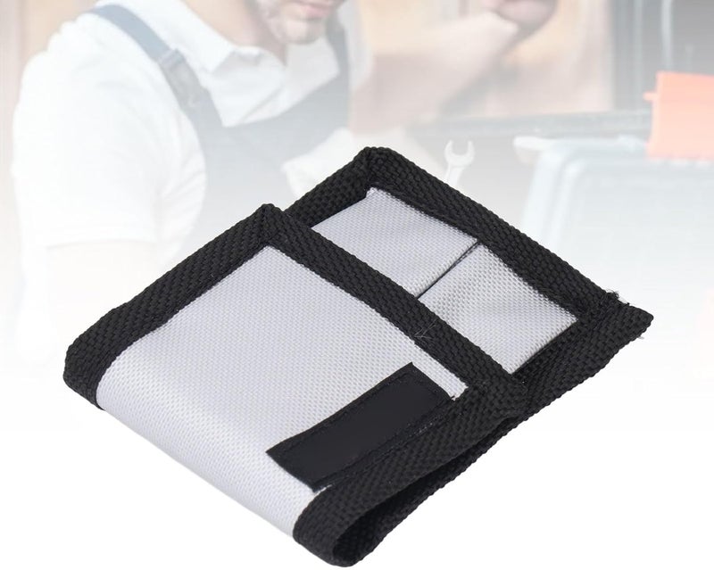 [Customized for Gulf demands] Oxford Cloth Battery Pouch Case with Hook and Loop Fastener - Storage Bag Holds 2 Units - Flame Retardant and Splash Proof Design for Belt Mounting and Portable Carrying Ideal for various demands Fit Saudi climate Multi functional KSA custom made Ideal for home use Daily essential Made per KSA market demand Season hot seller Limited launch price Unprecedented discount Quality guaranteed High positive ratings Trending item Store exclusive new item Sitewide discount Premium quality Improve daily life Low stock in market Top pick for Saudi summer Durable for repeated use High demand product Elegant design Safe material Fresh stock in - Image 4