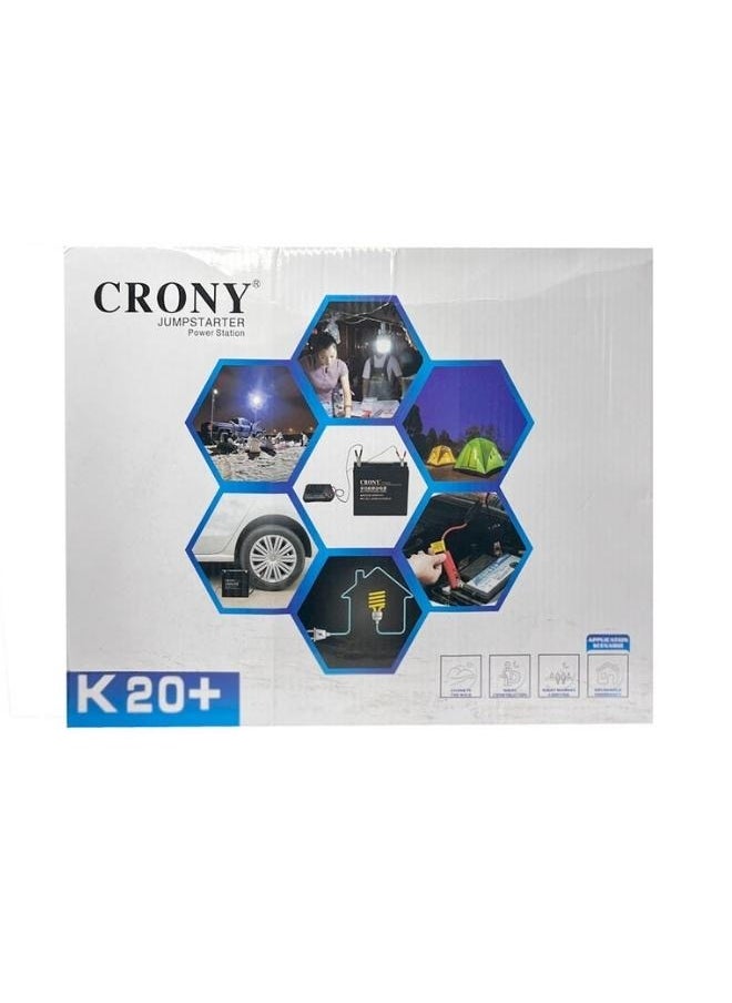 Crony - NEW K20+ Multi-function mobile power supply With inverter - Image 1