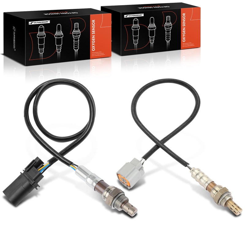 حساس أكسجين APremium متوافق مع هيونداي سوناتا 2009-2012 وكيا أوبتيما 2011-2013 20L 24L مجموعة 2PC صاعدة وهابطة