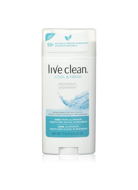 Live Clean Cool & Fresh Natural Deodorant 71g