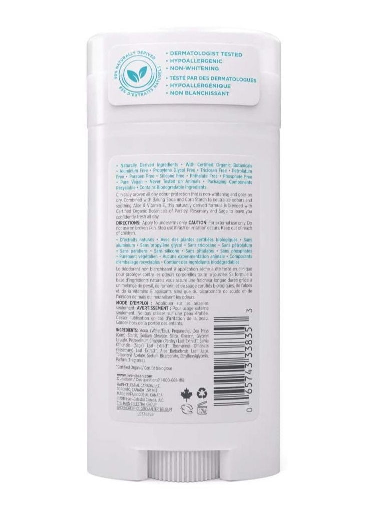 Live Clean Cool & Fresh Natural Deodorant 71g