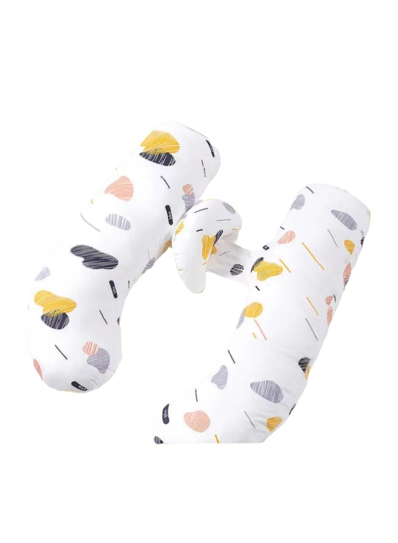 Multifunctional abdominal support pregnancy pillow pure cotton cushion pillow U-shaped sleeping pillow - Image 1