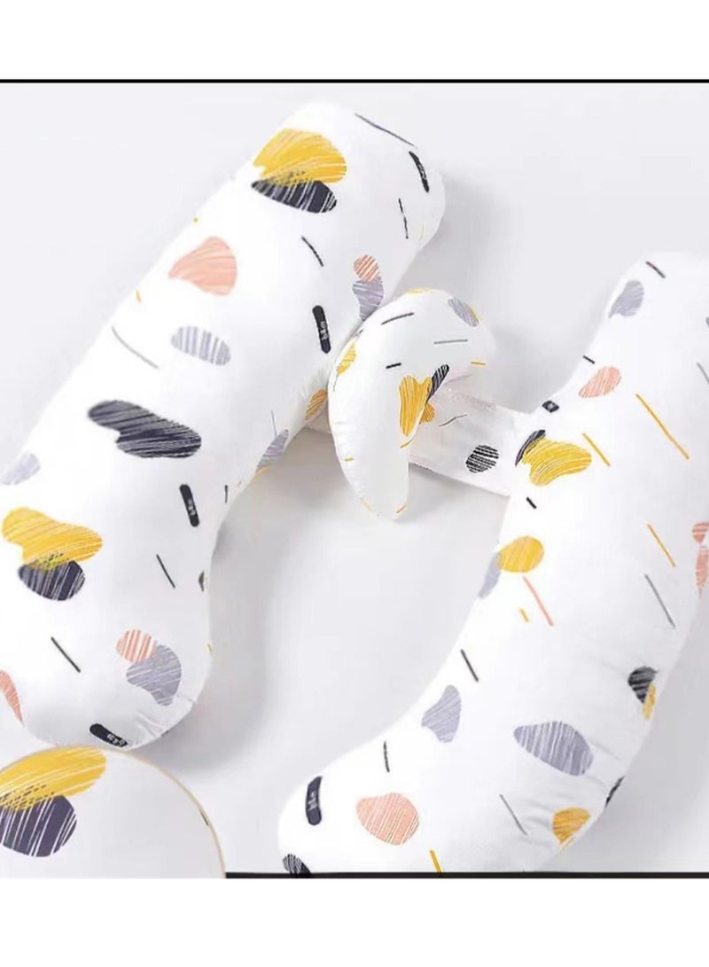Multifunctional abdominal support pregnancy pillow pure cotton cushion pillow U-shaped sleeping pillow - Image 2