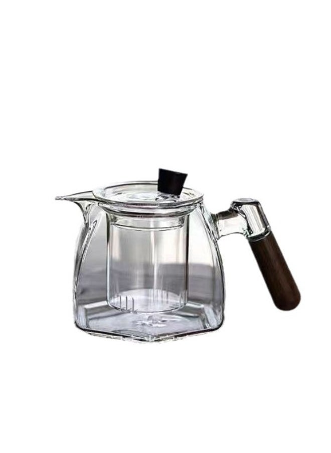 رانك  سيرفر تقطير قهوة V60 02 بمقبض خشبي  600 مل  - Image 2