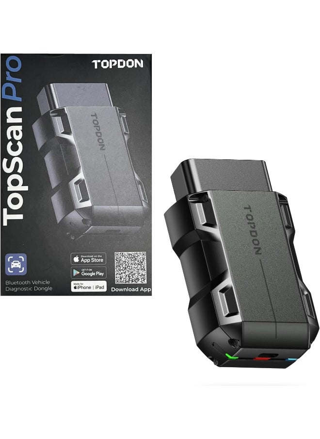 Topdon Topdon Topscan Pro Smart Diagnostic Tool, Bluetooth OBD2 Scanner, 10m Range  - Image 1