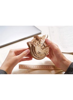 UGEARS UGEARS STEM Lab Math Series - Curvimeter - Unique Educational and Engineering 3D Puzzles with App | DIY Mechanical Science Kit for Self Assembly | Creative 3D Wooden Puzzles for Adults and Children  - Image 5