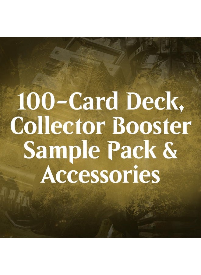 Magic the Gathering Magic: The Gathering Fallout Commander Deck - Mutant Menace (100-Card Deck, 2-Card Collector Booster Sample Pack + Accessories)  - Image 4