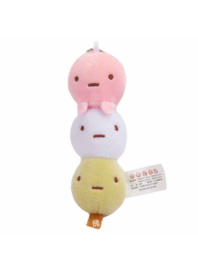 1 Pcs Cartoon Kawaii Bun Doll Plush Toys Keychain Ins Cute String Pendant Backpack Girl Birthday Gifts-Color:D - Image 5