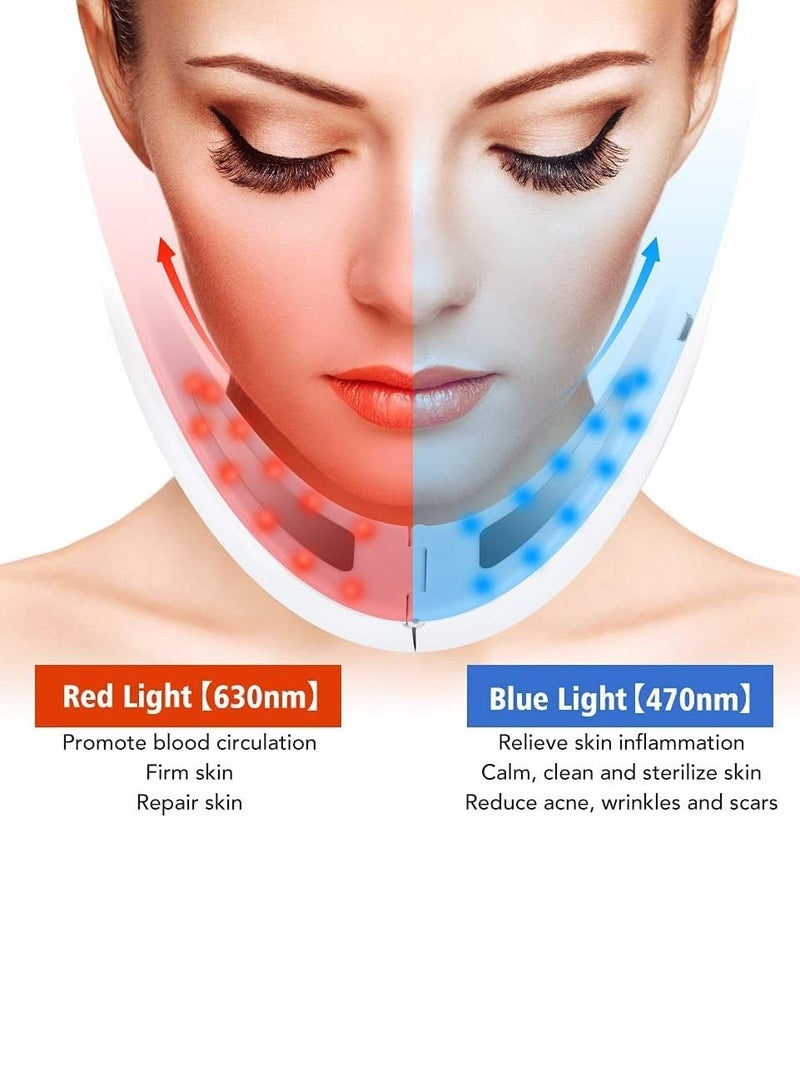 Y&D Electric V-Face Shaping Massager Intelligent Facial Lifting Machine Micro-Current Face Slimming Double Chin Reducing  - Image 3