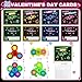 AuroTops Valentines Day Cards for Kids 24 Pack Light Up Fidget Spinners with Valentines Day Cards for Valentine School Party Favors for Kids Boys Girls Kid Exchange Valentines Day Gifts - Image 4