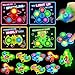 AuroTops Valentines Day Cards for Kids 24 Pack Light Up Fidget Spinners with Valentines Day Cards for Valentine School Party Favors for Kids Boys Girls Kid Exchange Valentines Day Gifts - Image 2