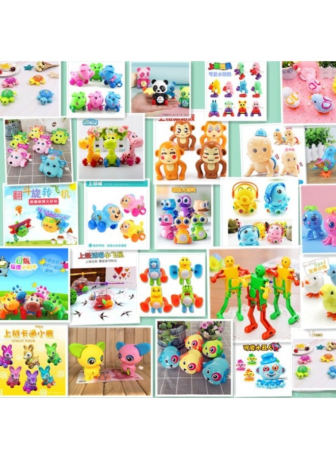 Creative Children's Clockwork Toy Novelty Cartoon Winding Small Toy Winding Mini Gift Winding Toy-Color:Sea Lion Top Ball - Image 2