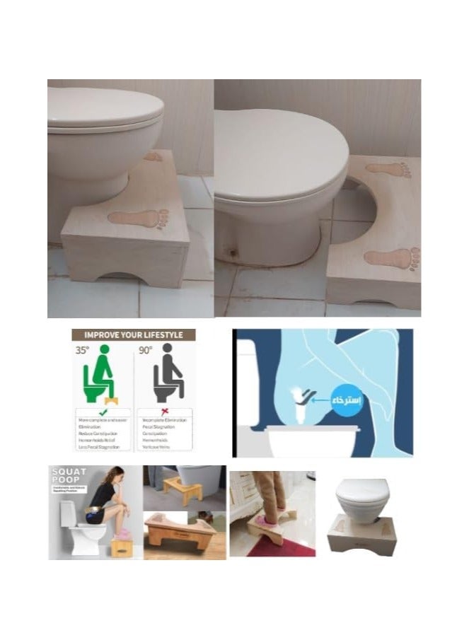 Footstool With Advanced Medical Specifications For Treating Constipation And Cosmetic Problems - Image 3