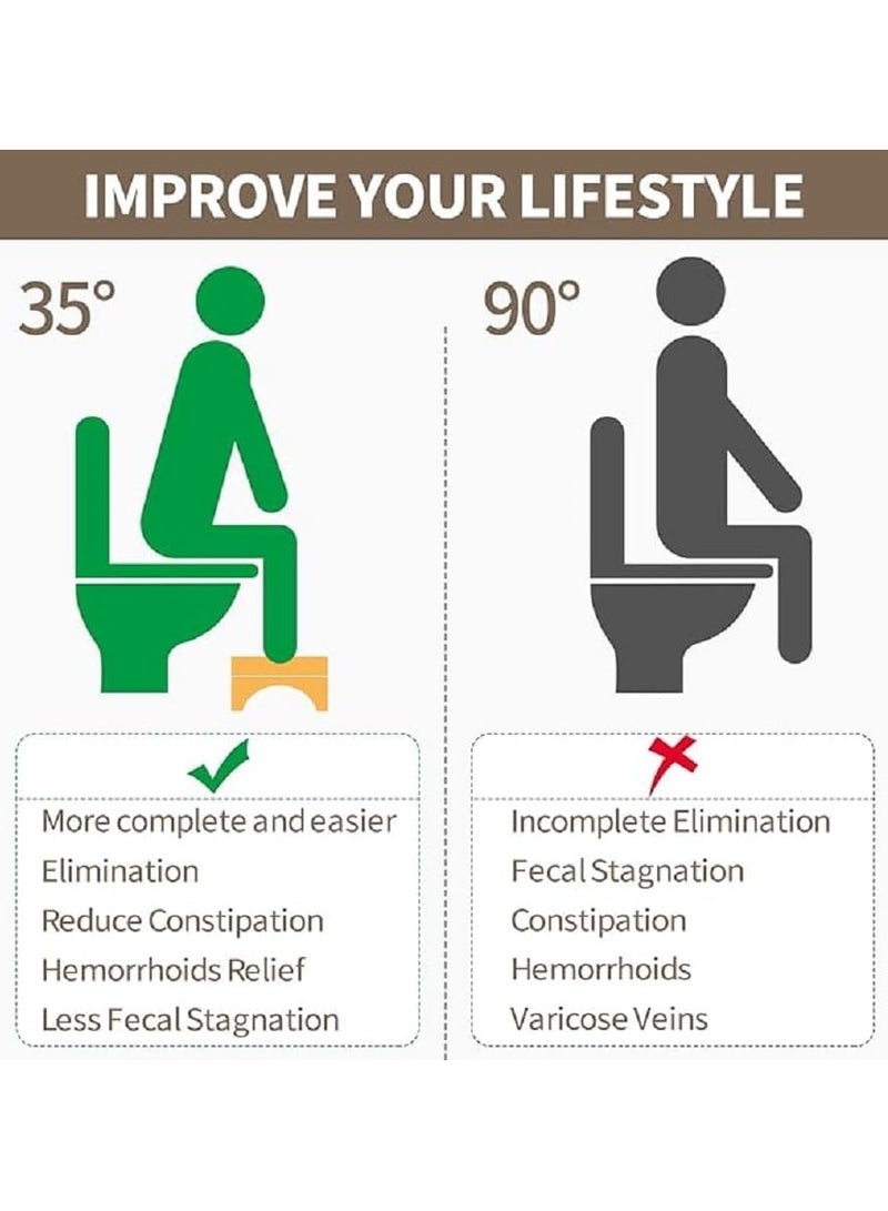 Footstool With Advanced Medical Specifications For Treating Constipation And Cosmetic Problems - Image 5