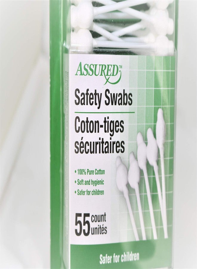Greenbrier Baby Cotton Safety Swabs 110ct, 100% Cotton for Adults/Kids/Babies, (Pack of 2) - Image 2