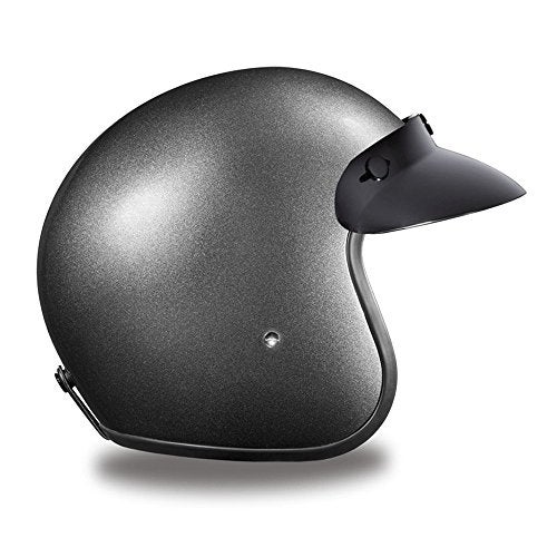 Daytona Helmets Retro 3/4 Open Face Motorcycle Helmet - Vintage Style, DOT Approved, Lightweight, Adjustable Fit, Removable Visor - Bike, Moped, Chopper - Image 3