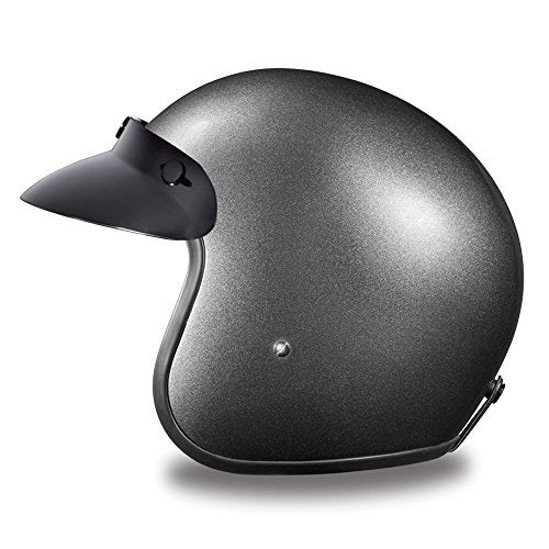 Daytona Helmets Retro 3/4 Open Face Motorcycle Helmet - Vintage Style, DOT Approved, Lightweight, Adjustable Fit, Removable Visor - Bike, Moped, Chopper - Image 5