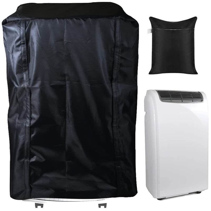 Skyour Portable Air Conditioner Covers Skyour Outdoor Waterproof Dustproof AC Unit Dust Cover Mobile Air Conditioner Storage Bags Protector Covers for Most 500014000 BTU Portable Air Conditioners - Image 2