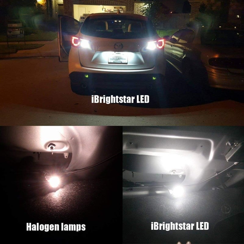 KISLED 12-24V Super Bright 194 912 921 168 175 2825 W5W T10 LED Bulbs with Projectors for Side Marker Cargo High Mount 3rd Brake Lights, Xenon White - Image 5