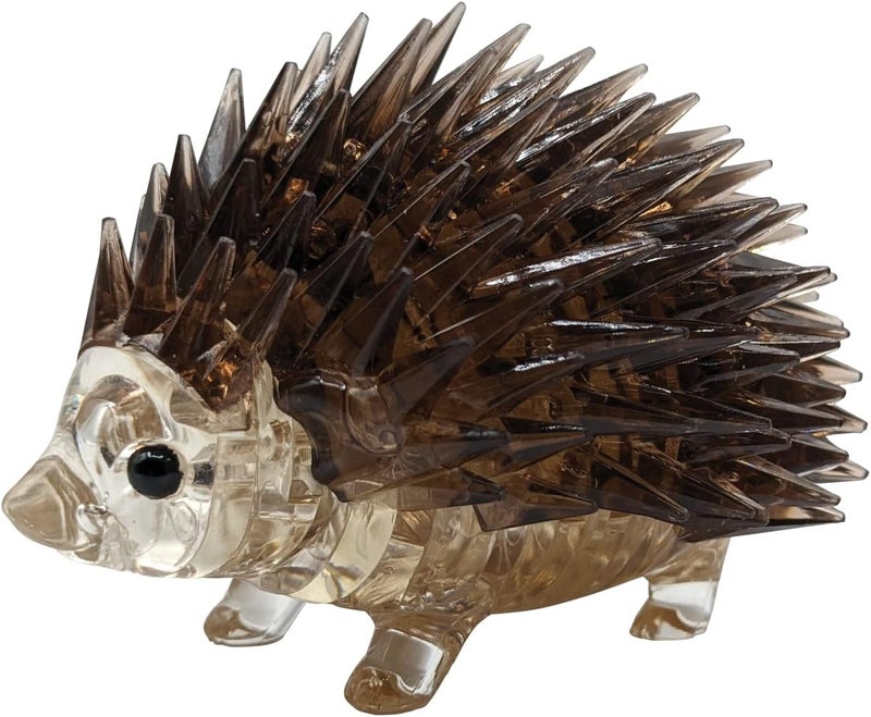 BePuzzled Hedgehog Original 3D Crystal Puzzle Perfect for Puzzlers Ages 12 and Up Challenging to Complete and Beautiful to Display Collect Them All - Image 2