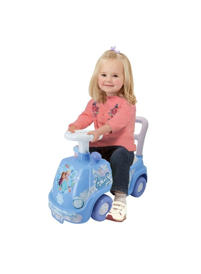 Kiddieland Disney Frozen Lights "N" Sounds Winter Magic Ride-on Toy (51.6 x 25.6 x 34 cm, Blue) - Image 3