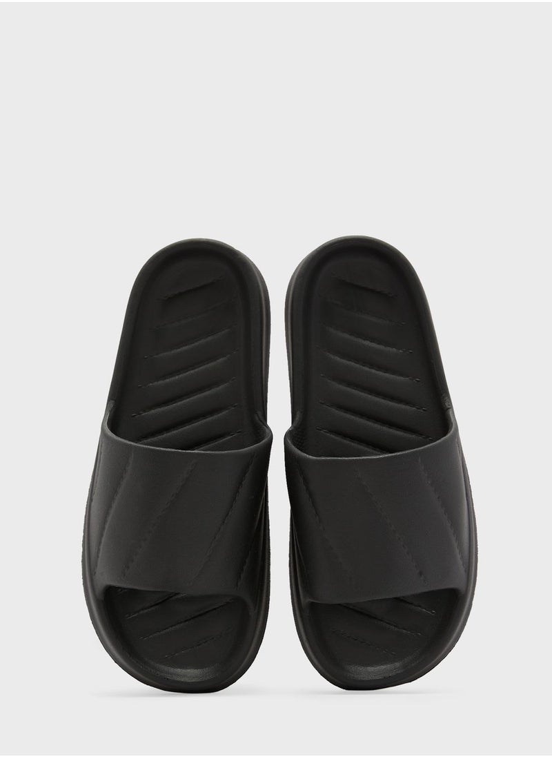 Ginger - Diagonal Stitch Slides - Image 1