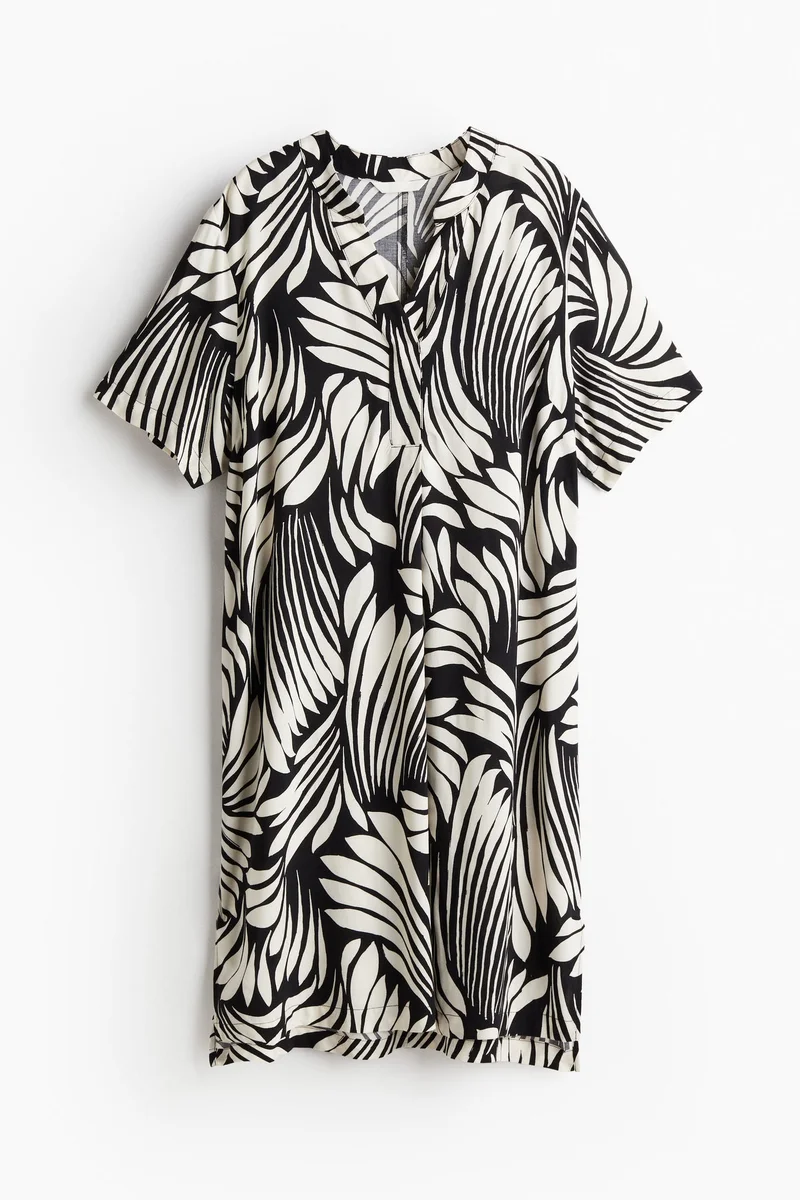 اتش اند ام Viscose Tunic Dress
