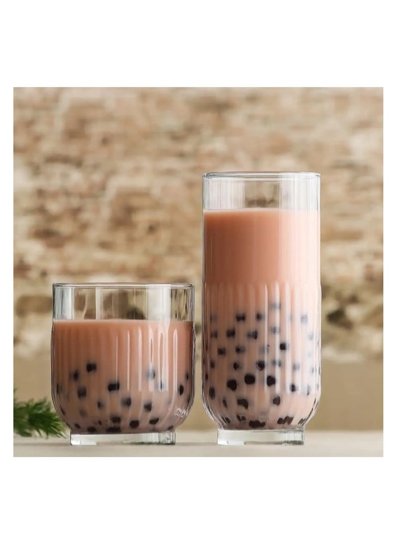 LAV Lav Tokyo Tea and Juice Glass Set of 6Pcs 330ml-Turkey Made  - Image 4