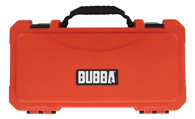 BUBBA Saltwater Multi-Flex Interchangeable Blade Kit, with Non-Slip Grip Handle, 2 Ti-Nitride S.S. Coated Non-Stick Blades and Case for Fishing - Image 2