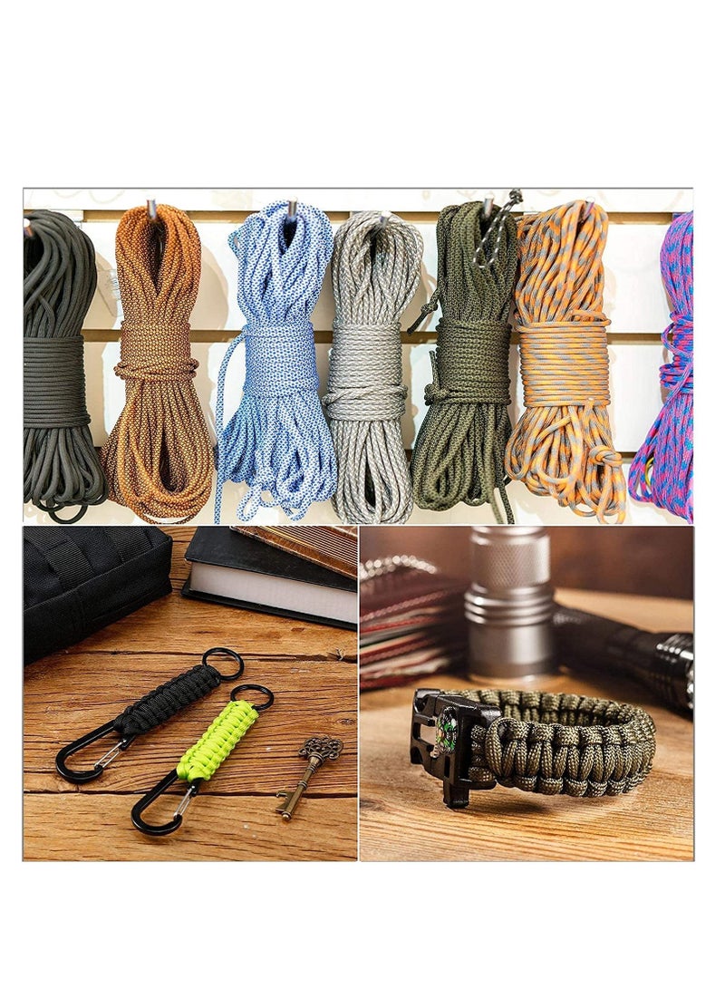 SYOSI Knotter Tools, Stainless Steel Paracord Lacin Needles and Smoothing Tool for Leather or Paracord Work, Waterproof Cloth Bag, Sewing Scissor, Tweezers  - Image 3