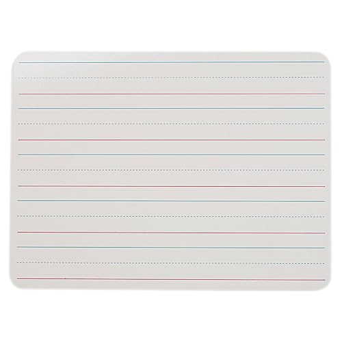 Flipside لوحة تعليمية قابلة للمسح الجاف من فليبسايد برودكتس ذات وجهين، 9" × 12"، زرقاء - Image 1