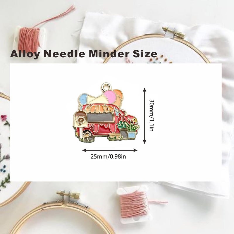 MAGNEECH RV Needle Minder Set - Magnetic Needle Holder for Cross Stitch, Embroidery Accessories - Funny Needle Minder (2 PCS) - Image 3